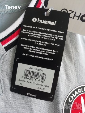 Charlton Athletic Hummel нова оригинална фланелка тениска Чарлтън Атлетик , снимка 6 - Тениски - 38043240