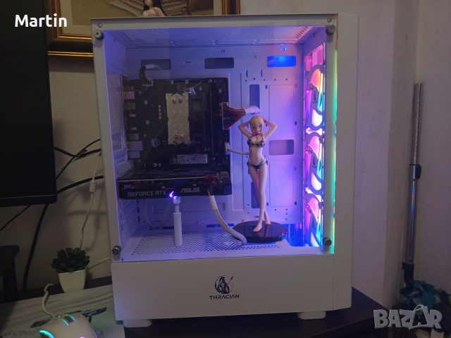 Геймърски компютър + монитор и периферия , снимка 2 - Геймърски - 52914724