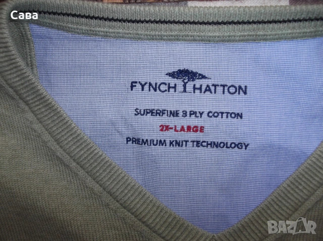 Пуловери FYNCH HATTON  мъжки,2ХЛ, снимка 2 - Пуловери - 54208816