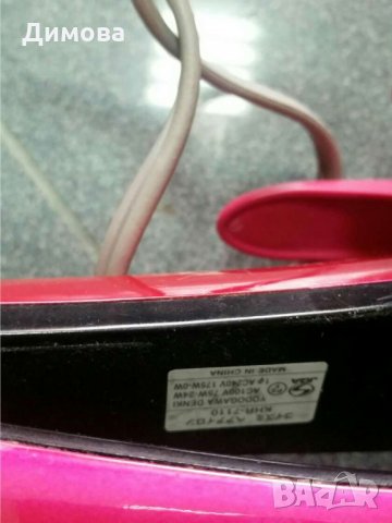 Маша за коса BACKSTAGE  KHR-7110-VP, снимка 2 - Маши за коса - 31003129