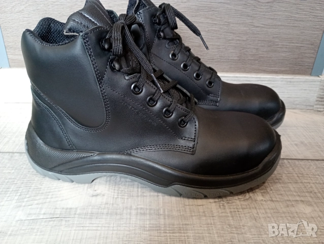 Steitz Secura мъжки кожени обувки с метално бомбе номер 42 , снимка 2 - Мъжки боти - 52040177