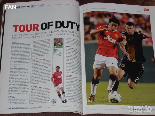 ЧЕЛСИ - МАНЧЕСТЪР ЮНАЙТЕД оригинална футболна програма за Къмюнити Шийлд 2010 г. с Димитър Бербатов, снимка 10 - Фен артикули - 35371706