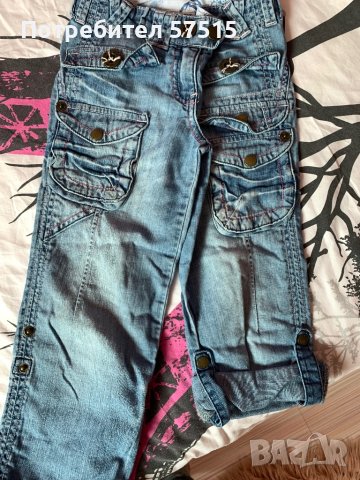 Next  M & Co детски дънки за момичета 5 год, снимка 8 - Детски панталони и дънки - 36397669