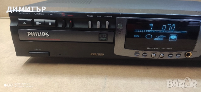 Philips CDR-775  записвачка за ремонт, снимка 2 - Аудиосистеми - 52353250