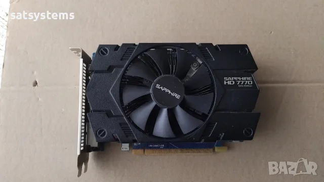 Видео карта AMD Radeon Sapphire HD 7770 GHz Edition 1024MB GDDR5 128bit PCI-E
