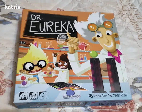 Забавна игра Д-р Еврика, снимка 2 - Образователни игри - 33846337