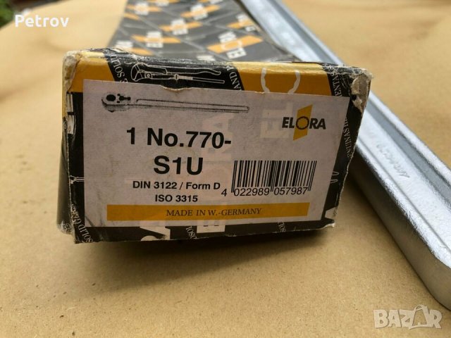 ELORA No.770-S1U-MADE IN WEST GERMANY - 3/4" PROFI ВЪРХОВНОКАЧЕСТВЕННА Тресчотка !!! ЧИСТО НОВА !!!!, снимка 4 - Гедорета - 34488982