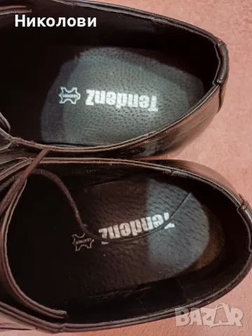 Два чифта мъжки обувки - Tendenz / Тенденз 43 номер , снимка 3 - Официални обувки - 50239394