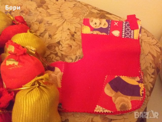Подаръчни чувалчета украса, снимка 2 - Плюшени играчки - 30826455