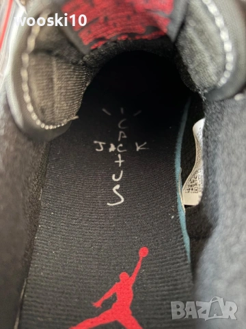 Jordan 1 x Travis Scott Retro Low Black Phantom Size EUR 44, снимка 10 - Маратонки - 54184633