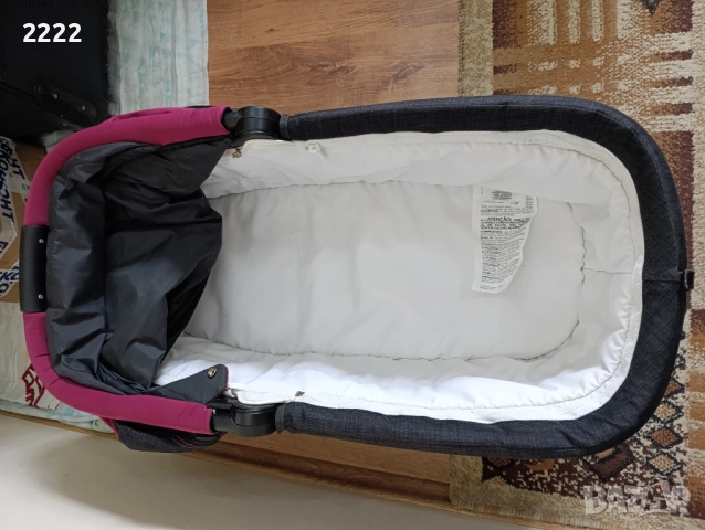 Продавам детски кош за бебешка количка , снимка 4 - Детски колички - 52496473