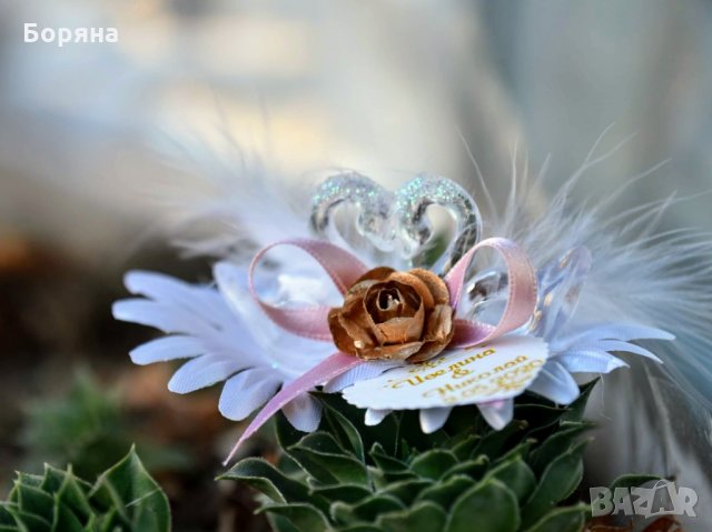 Подаръци за гости- акрилни лебеди, снимка 13 - Кетъринг - 11126903