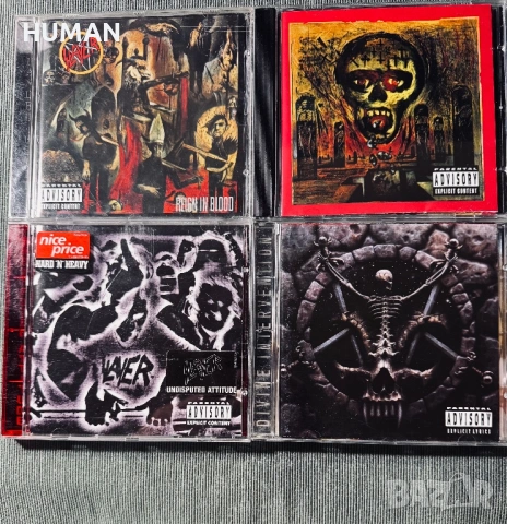 Pantera - Slayer - Five Finger DP - Slipknot - , снимка 6 - CD дискове - 53179729