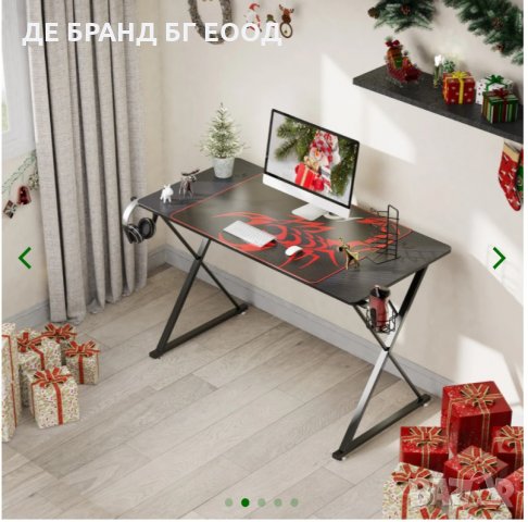 Геймърско бюро ERK-X47-B, снимка 2 - Бюра - 31880399