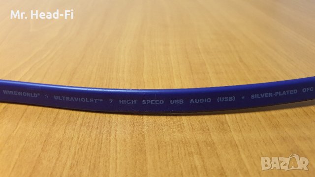 Wireworld Ultraviolet 7 USB A to USB B (0.5 m) аудио кабел, снимка 4 - Други - 38180934