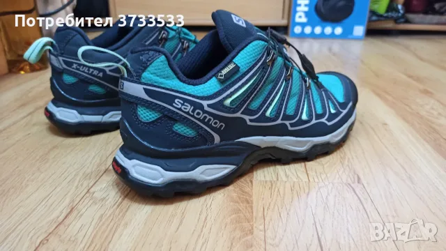 Solomon № 41 1/3- нови-X-ultra,Goretex-50 евро., снимка 8 - Маратонки - 55969957