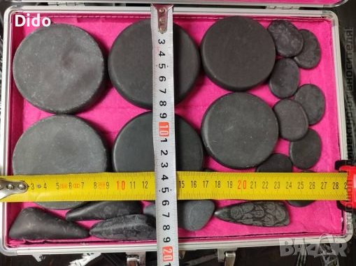 ПОДГРЯВАЩ КУФАР + 20 бр. ВУЛКАНИЧНИ МАСАЖНИ КАМЪНИ , снимка 2 - Други - 39335177