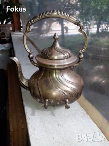 Невероятно красив посребрен чайник WMF Арт Нуво, снимка 1 - Антикварни и старинни предмети - 40713597