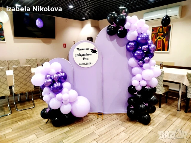 Украса за кръщене , снимка 9 - Декорация - 46971295