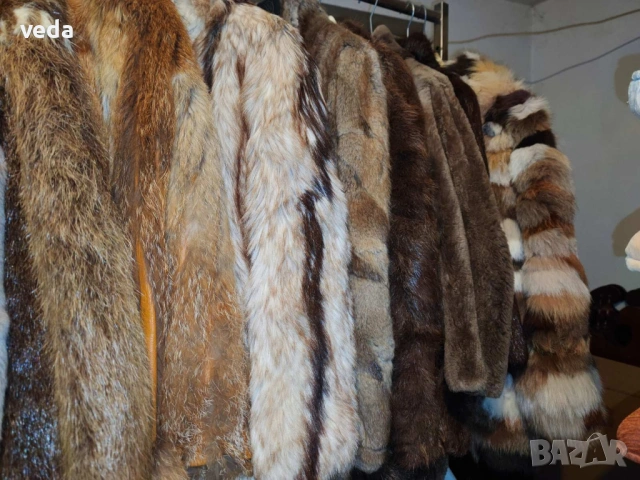 10 броя кожени палта естествен косъм различни размери, снимка 2 - Палта, манта - 53171499