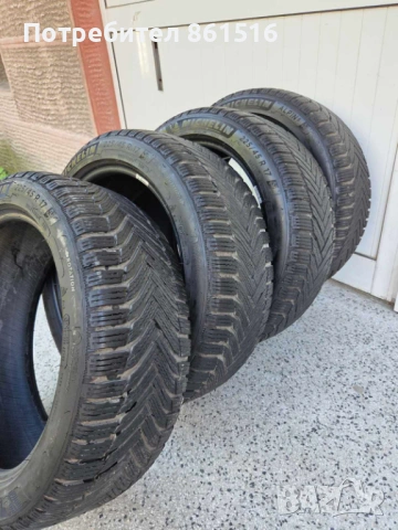 Зимни гуми MICHELIN ALPiN 6 DOT 22 г. 17-ки, снимка 6 - Гуми и джанти - 54317795