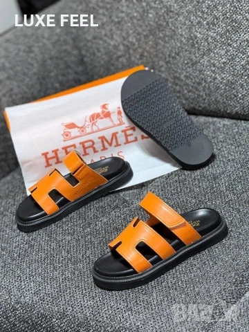 Hermes ⚜️Дамски Чехли 36-41н., снимка 4 - Чехли - 53940817