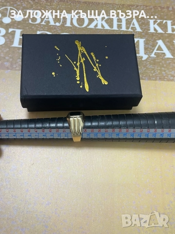 Златен Пръстен - 14 Карата , снимка 4 - Пръстени - 52560848