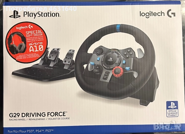 Logitech G29 волан + shifter 