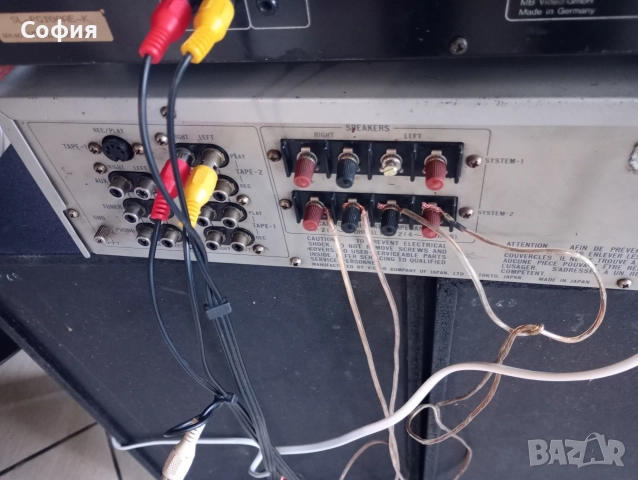 Усилвател JVC A-X 2, снимка 5 - Ресийвъри, усилватели, смесителни пултове - 52865048