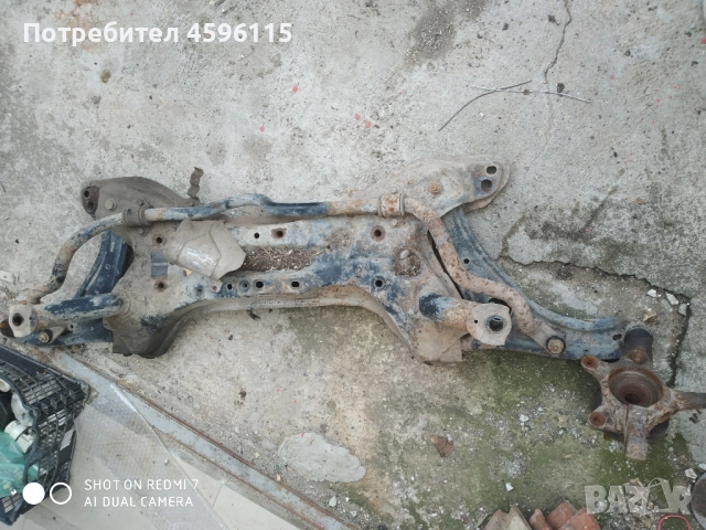 преден мост toyota yaris verso