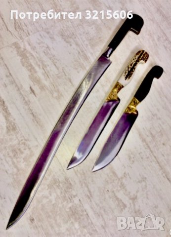 Ръчно изковани ножове, снимка 3 - Ножове - 35048365