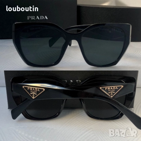 Дамски слънчеви очила котка многоъгълни черни