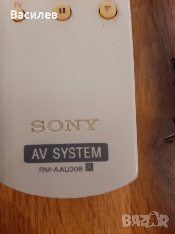 дистанционно Sony RM-AAU006, снимка 2 - Аудиосистеми - 44457239