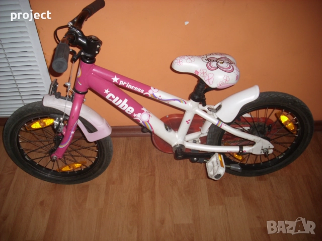 CUBE 16" USA АЛУМИНИЕВ  детски велосипед,колело +спомагателни.Идеален., снимка 8 - Детски велосипеди, триколки и коли - 48952664