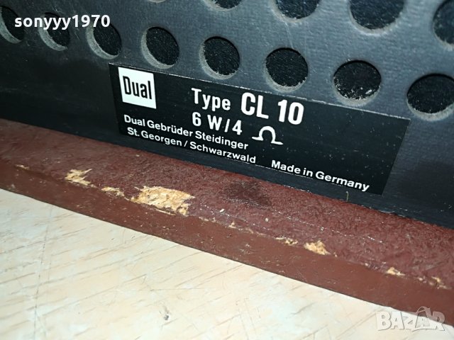 dual type cl10 made in germany 0908211143, снимка 16 - Тонколони - 33763607