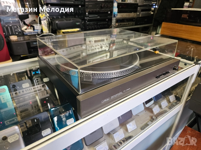 Грамофон Metz TX 4984 Direct Drive В отлично техническо и визуално състояние., снимка 14 - Грамофони - 52482275