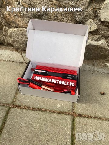 Инвертор на напрежение 12V/ 220V /1000W, снимка 5 - Други инструменти - 40198648