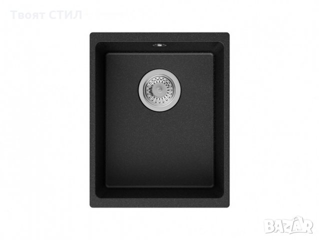 Гранитна Мивка за Кухня с отцедник модел ЛОНДОД 40 Графит Антибактери, снимка 5 - Други - 31265986