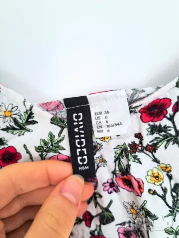 Лятна рокля на цветя, снимка 3 - Рокли - 50051179