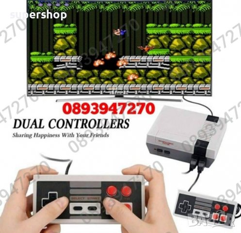 Ретро Гейминг TV Конзола Телевизионна видео игра Nintendo 620 игри, снимка 3 - Други игри и конзоли - 39254639