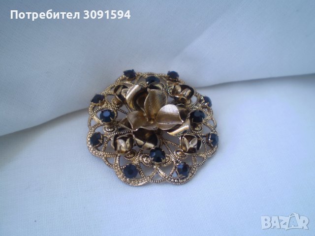 Антикварна брошка, снимка 4 - Други ценни предмети - 37147737