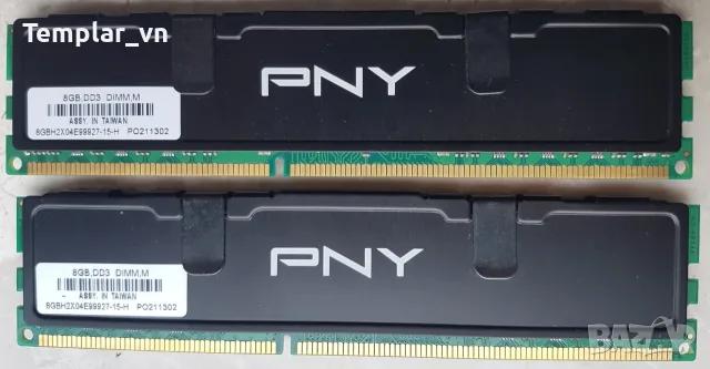 PNY XLR8 Gaming 2x8 GB DDR3 1600 LP low profile