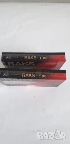Касети RAKS DX 60 нови, комплект от 2 броя, снимка 2 - Антикварни и старинни предмети - 54134551