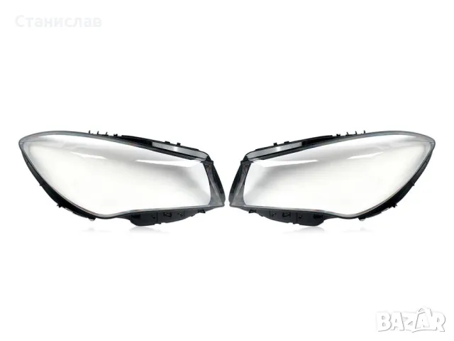 Стъкла (капаци) за фарове за Mercedes CLA C117 Facelift, снимка 2 - Части - 47659983