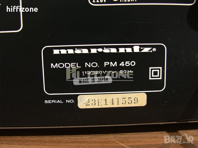 Усилвател  Marantz pm-450 /1 , снимка 9 - Ресийвъри, усилватели, смесителни пултове - 51606580
