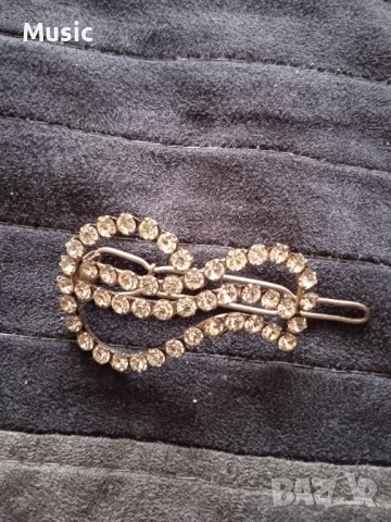 Луксозна метална шнола за коса 