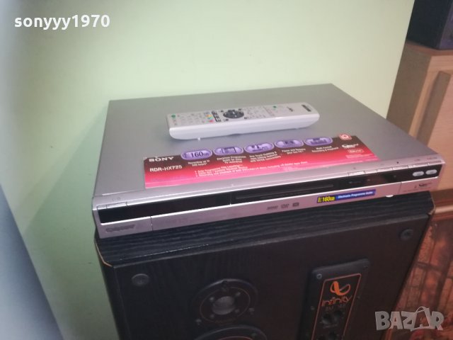 sony rdr recorder hdd/dvd+дистанционно 1111202304, снимка 10 - Плейъри, домашно кино, прожектори - 30757273