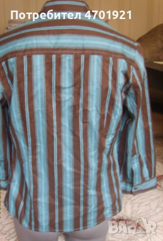 Дамска риза на райе, снимка 2 - Ризи - 53136865