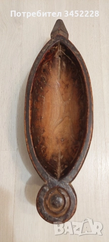 дърворезба античен медицински хаван масив за ценители , снимка 3 - Антикварни и старинни предмети - 52774857