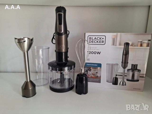 Black+Decker BXHBA1200E Ръчен блендер 1200W